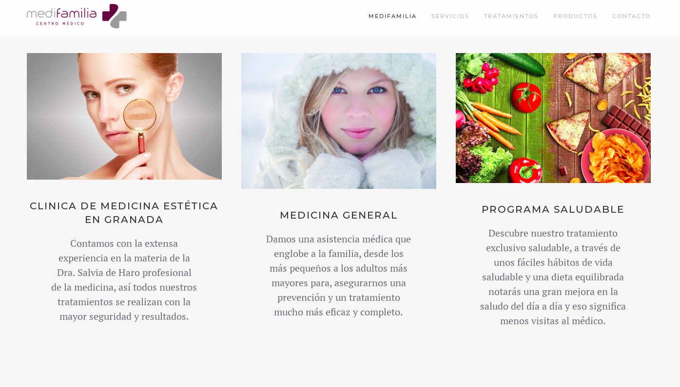 Diseño Web Empresa Clínica Estética