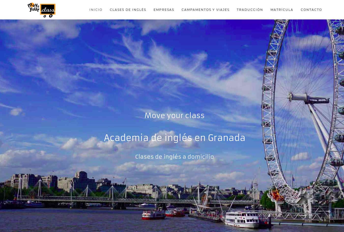 Posicionamiento Web Clases de Inglés a domicilio